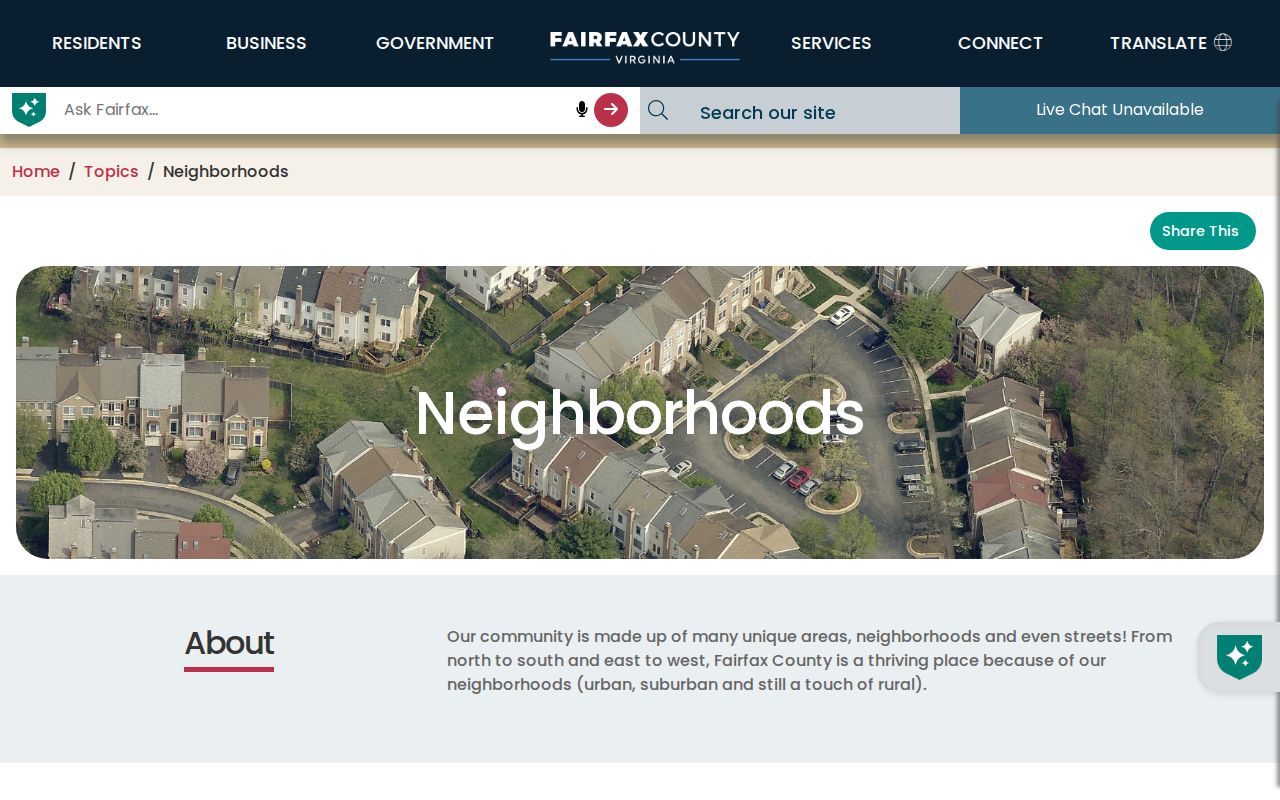 McLean neighbors Fairfax neighborhood association resource