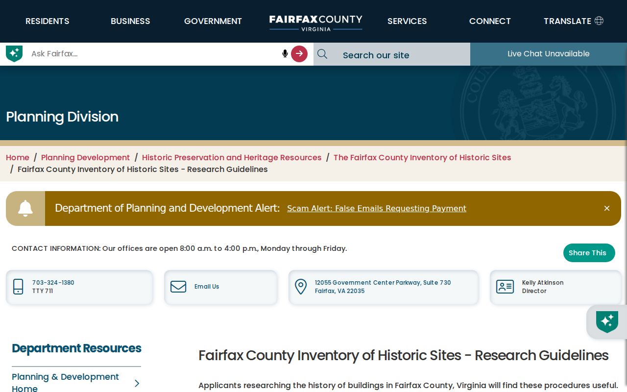McLean previous residents property-history research guide